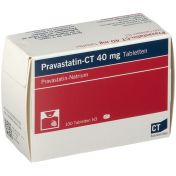 pravastatin - ct 40mg Tabletten günstig im Preisvergleich