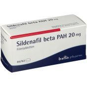 Sildenafil beta PAH 20 mg Filmtabletten günstig im Preisvergleich