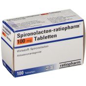 Spironolacton-ratiopharm 100mg Tabletten günstig im Preisvergleich