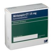 Mirtazapin - CT 15 mg Schmelztabletten