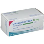 Simvastatin STADA 40mg Filmtabletten günstig im Preisvergleich