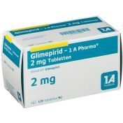 Glimepirid - 1 A Pharma 2 mg Tabletten