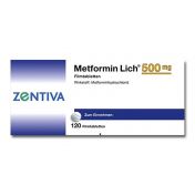 Metformin Lich 500mg günstig im Preisvergleich