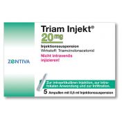 TRIAM INJEKT 20mg Kristallsuspension