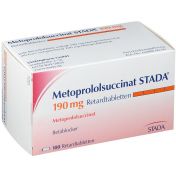 Metoprololsuccinat STADA 190 mg Retardtabl. günstig im Preisvergleich