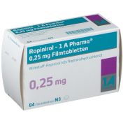 Ropinirol-1A Pharma 0.25mg Filmtabletten