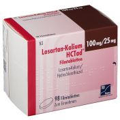 Losartan-Kalium HCTad 100/25mg Filmtabletten