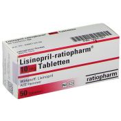 Lisinopril-ratiopharm 10mg Tabletten günstig im Preisvergleich