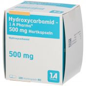 Hydroxycarbamid - 1 A Pharma 500 mg Hartkapseln