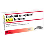 Enalapril-Ratiopharm 2.5mg Tabletten günstig im Preisvergleich
