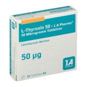 L-Thyroxin 50 - 1 A Pharma günstig im Preisvergleich