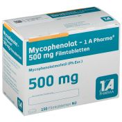 Mycophenolat - 1A Pharma 500 mg Filmtabletten günstig im Preisvergleich