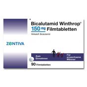 Bicalutamid Winthrop 150mg Filmtabletten günstig im Preisvergleich