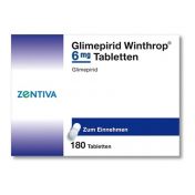 Glimepirid Winthrop 6mg Tabletten günstig im Preisvergleich