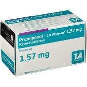 Pramipexol - 1 A Pharma 1.57 mg Retardtabletten günstig im Preisvergleich