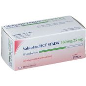 Valsartan/HCT STADA 160mg/25mg Filmtabletten günstig im Preisvergleich