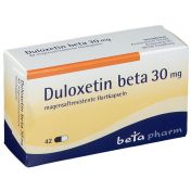 Duloxetin beta 30 mg magensaftresistente Hartkaps. günstig im Preisvergleich