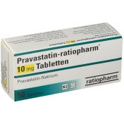 Pravastatin-ratiopharm 10mg Tabletten