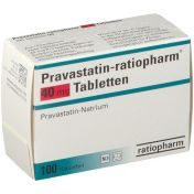Pravastatin-ratiopharm 40mg Tabletten günstig im Preisvergleich