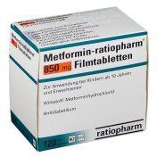 Metformin ratiopharm 850mg Filmtabletten
