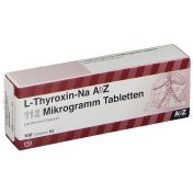 L-Thyroxin-Na-AbZ 112 ug Tabletten günstig im Preisvergleich