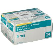 Glimepirid - 1 A Pharma 4 mg Tabletten