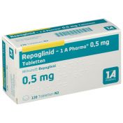 Repaglinid - 1 A Pharma 0.5mg Tabletten