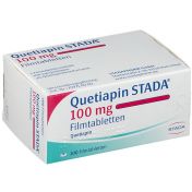 Quetiapin STADA 100mg Filmtabletten günstig im Preisvergleich