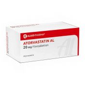 Atorvastatin AL 20 mg Filmtabletten 50 ST | Apothekenvergleich apomio.de