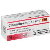 Clonidin-ratiopharm 150 Tabletten günstig im Preisvergleich