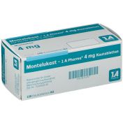 Montelukast - 1 A Pharma 4 mg Kautabletten