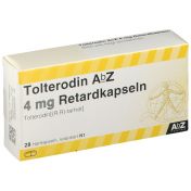 Tolterodin AbZ 4mg Retardkapseln günstig im Preisvergleich