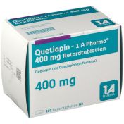 Quetiapin - 1 A Pharma 400 mg Retardtabletten