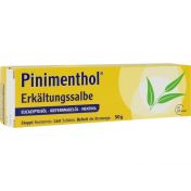 PINIMENTHOL Erkältungssalbe Eucalyp/Kiefernad/Ment