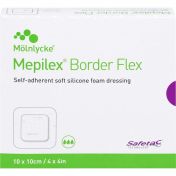 Mepilex Border Flex Schaumverb.haftend 10x10 cm