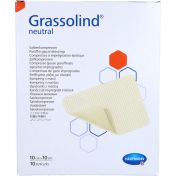 Grassolind Salbenkompressen 10x10 cm steril