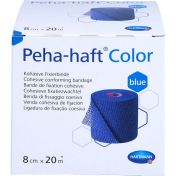 Peha-haft Color Fixierbinde latexfrei 8cmx20m blau