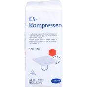 ES-KOMPRESSEN unsteril 7.5x7.5cm 12f