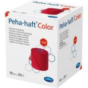 Peha-haft Color Fixierbinde latexfrei 10cmx20m rot