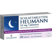Schlaftabletten HEUMANN 50 mg Tabletten